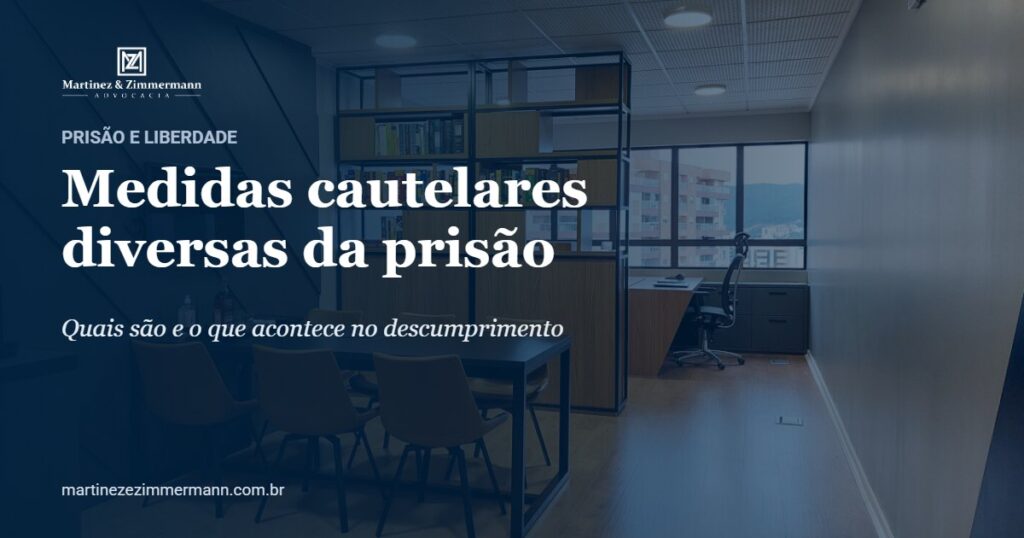 Capa do artigo sobre medidas cautelares diversas da prisão