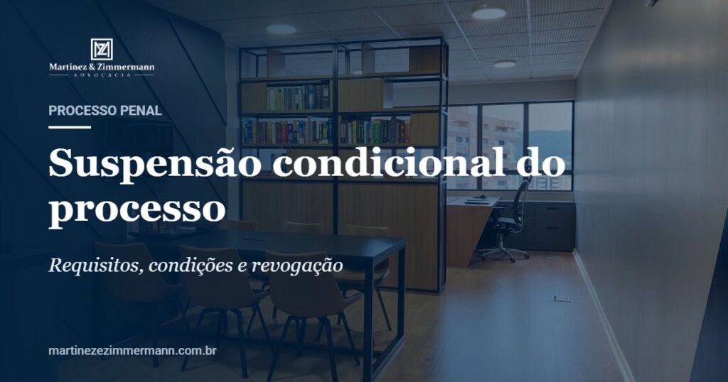 Capa do artigo sobre suspensão condicional do processo