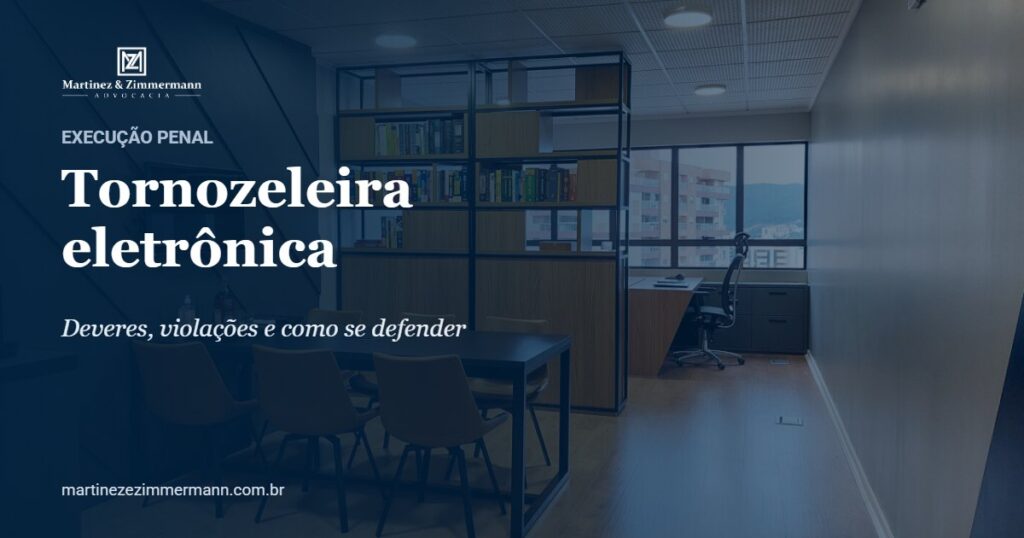Capa do artigo sobre tornozeleira eletrônica
