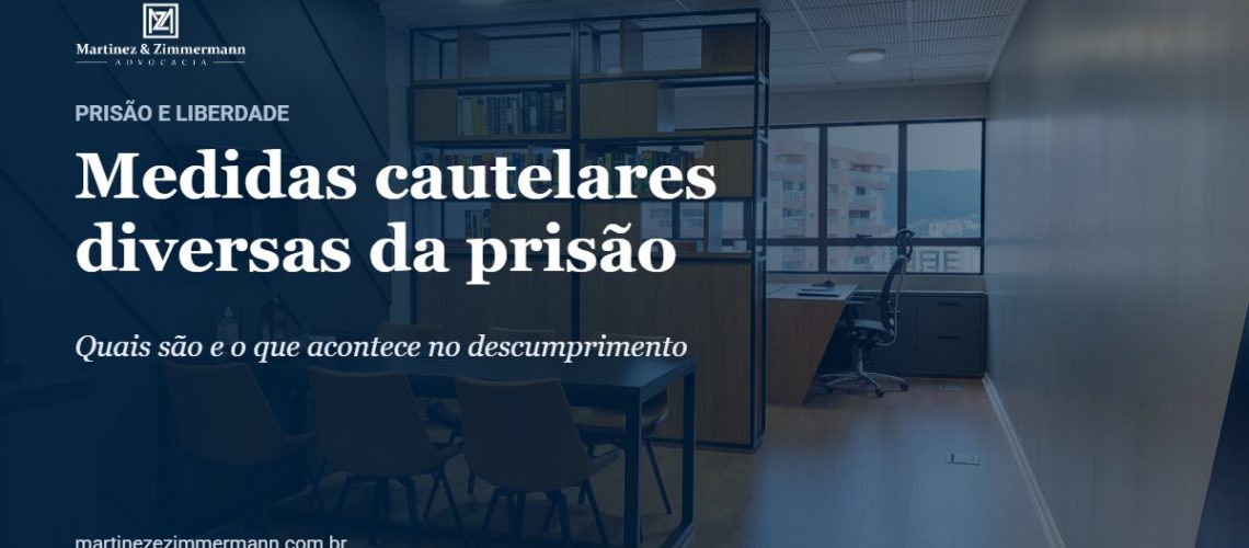 Capa do artigo sobre medidas cautelares diversas da prisão
